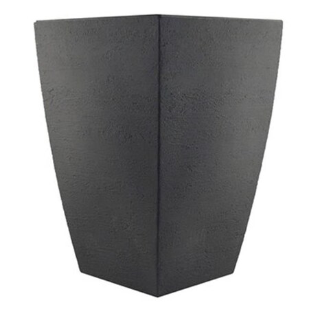 Tusco Products Tusco Products TUSMSQ16SL 16 in. Modern Square Slate Planter TUSMSQ16SL